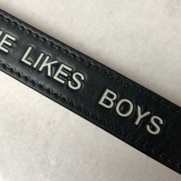 Balmain Leather Snap Bracelet Like Boys NEW He She - Picture 3 of 14